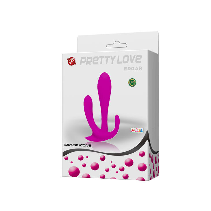 Dildo PRETTY LOVE - DOBLE ESTIMULACIÓN EDGAR em silicone