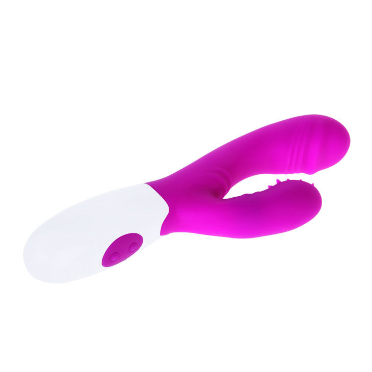 Vibrador Estimulador Andre em lila e branco