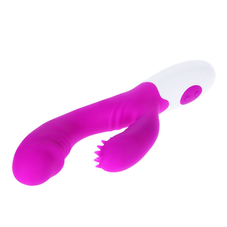 Vibrador Estimulador Andre em lila e branco