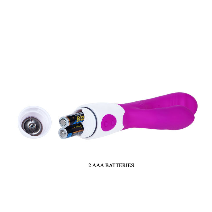 Vibrador Estimulador Andre em lila e branco