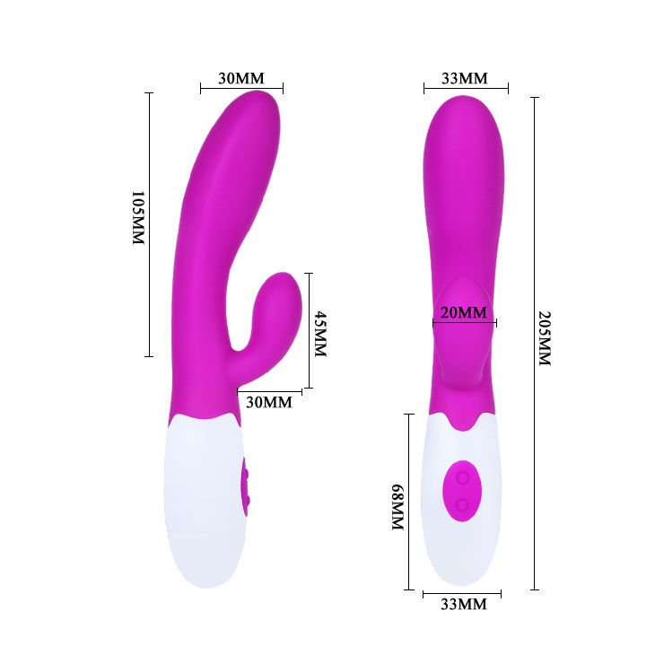 Vibrador Pretty Love Flirtation Alvis em Lila e Branco