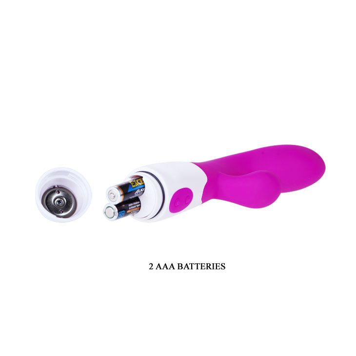 Vibrador Pretty Love Flirtation Alvis em Lila e Branco