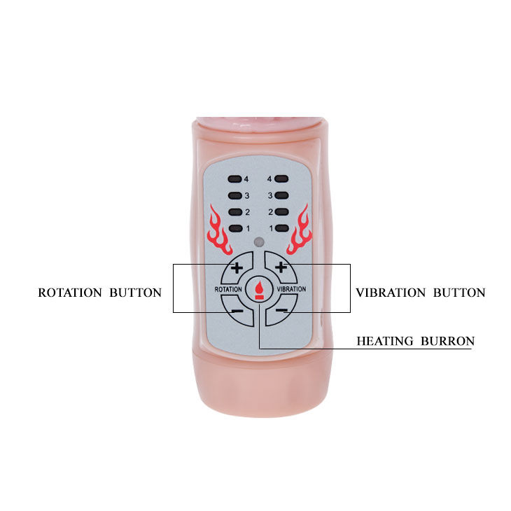 Vibrador rotativo BAILE FIRE BUNNY