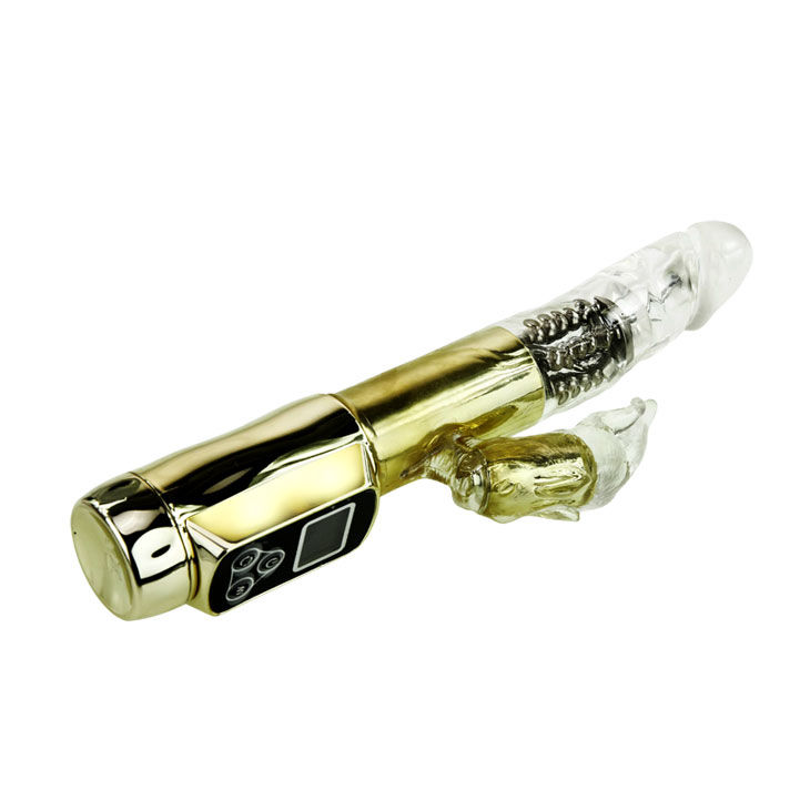 Vibrador rotativo BAILE Rabbit Siberia Passion Gold