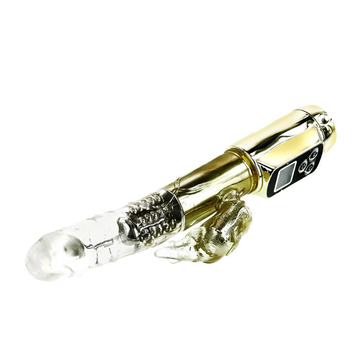 Vibrador rotativo BAILE Rabbit Siberia Passion Gold