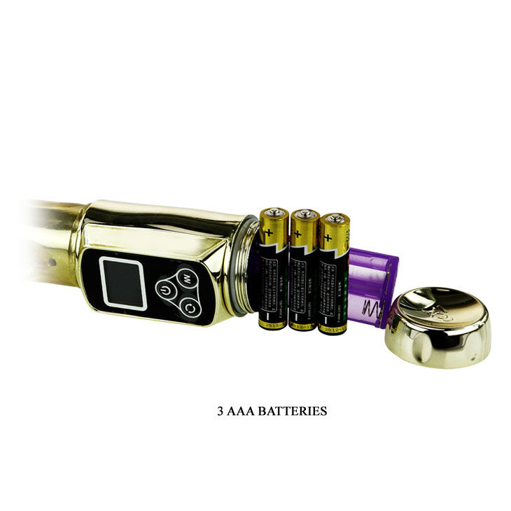 Vibrador rotativo BAILE Rabbit Siberia Passion Gold