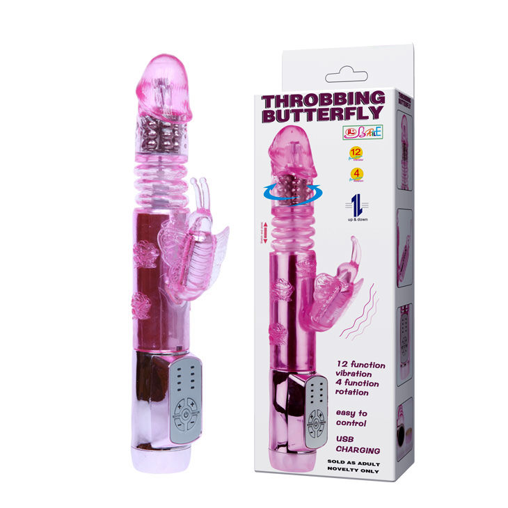 Vibrador BAILE Rabbit Throbbing Butterfly
