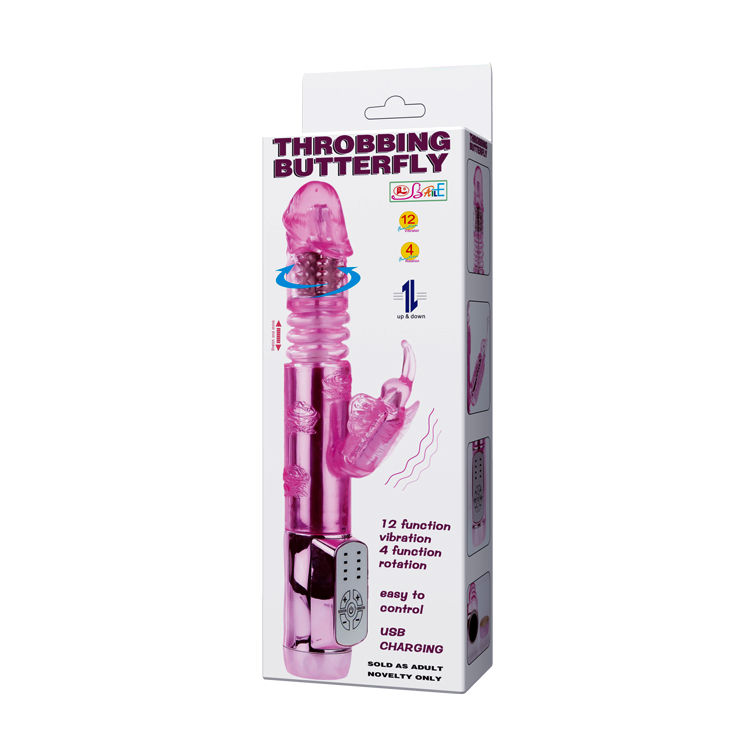 Vibrador BAILE Rabbit Throbbing Butterfly