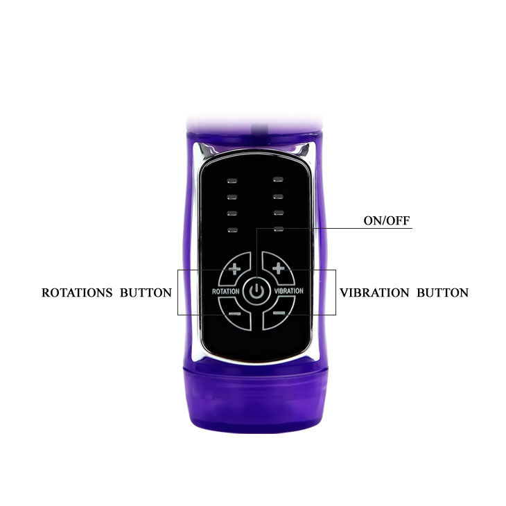 Vibrador rotador BAILE Rabbit Butterfly Prince