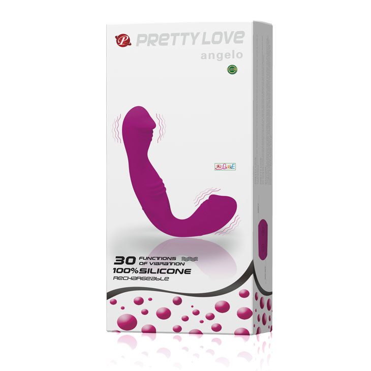 Arnês recarregável PRETTY LOVE - ANGELO ARNÉS LILA