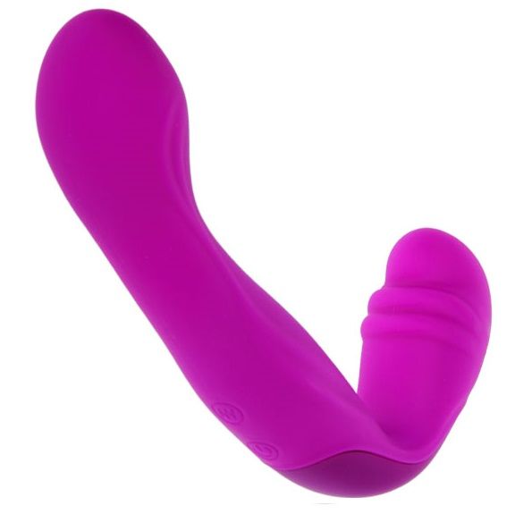 Arnês PRETTY LOVE BEAU LILÁS em silicone de grau médico