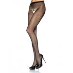 PANTIES DE NYLON COM AOUERTURA NA ENTREPIERNA NEGRO da LEG AVENUE