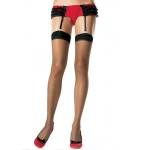 Medias Negras Leg Avenue com Costuras Traseiras