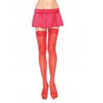 Medias vermelhas com renda da Leg Avenue