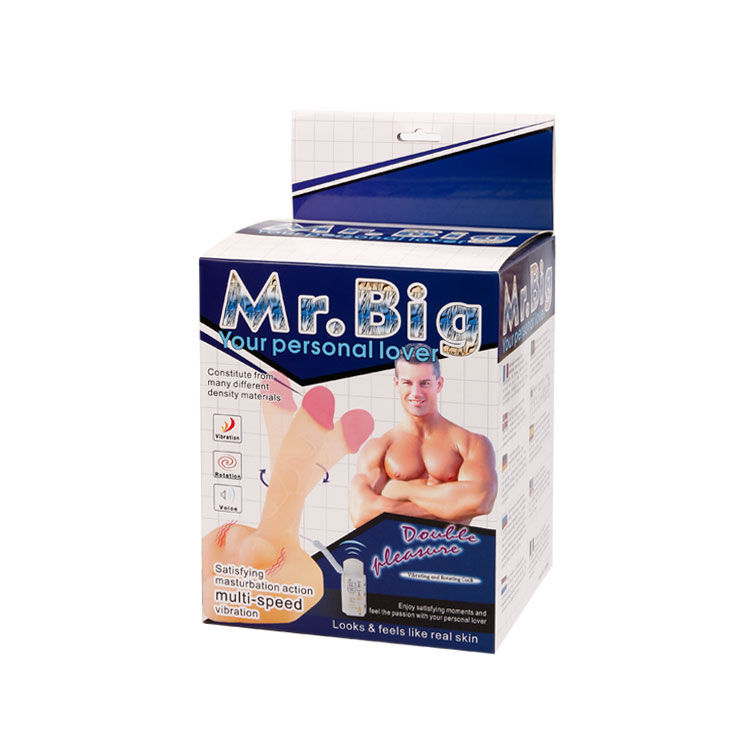 Masturbador realístico BAILE - MR BIG com vibração e controle por voz.