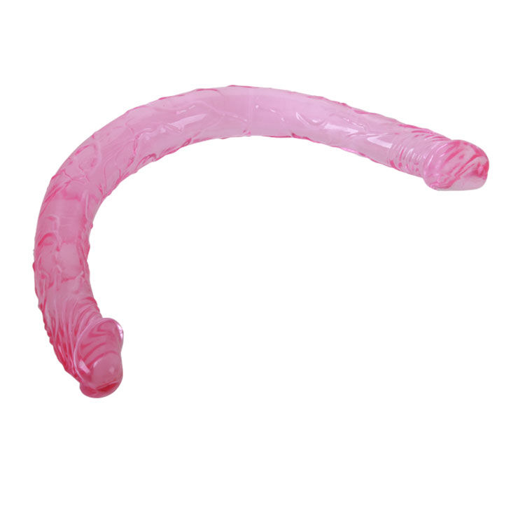 Dildo duplo BAILE - DOUBLE DONG ROSA 44.5 CM