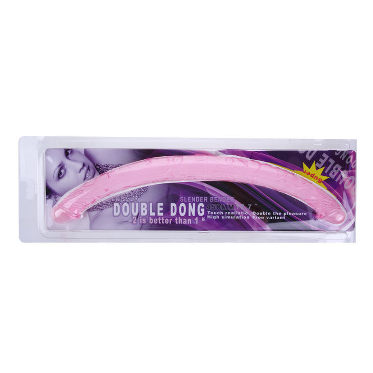 Dildo Duplo BAILE - DOUBLE DONG AZUL 44.5 CM
