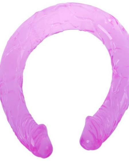 Dildo Duplo BAILE - DOUBLE DONG LILA 44.5 CM