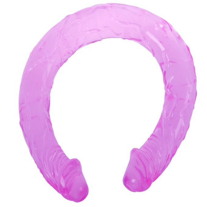 Dildo Duplo BAILE - DOUBLE DONG LILA 44.5 CM