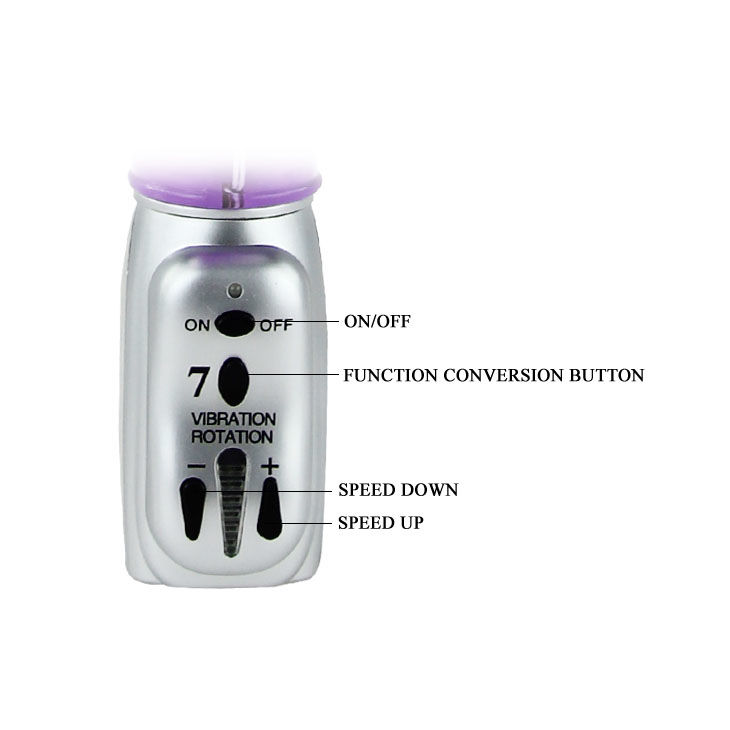 Vibrador BAILE Mariposa Tulip Rotador Up & Down