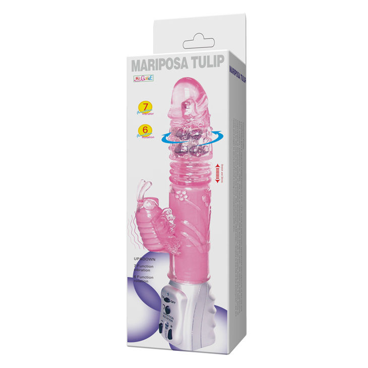 Vibrador BAILE Mariposa Tulip Rotador Up & Down