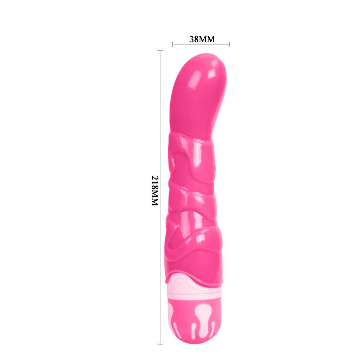 Vibrador realista BAILE - THE REALISTIC COCK ROSA 21.8 CM