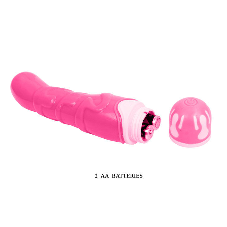 Vibrador realista BAILE - THE REALISTIC COCK ROSA 21.8 CM