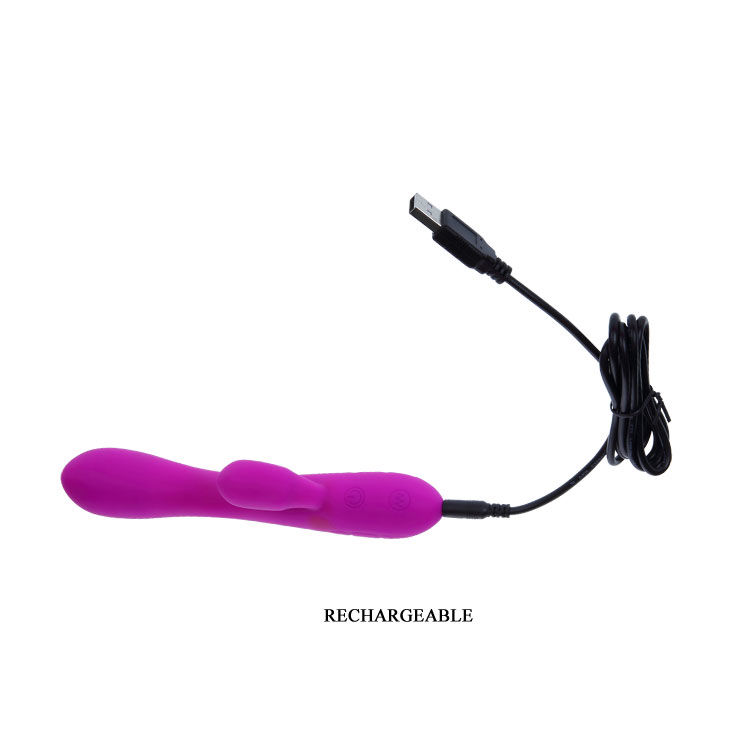 Vibrador SMART VICTOR com estimulador clitoriano