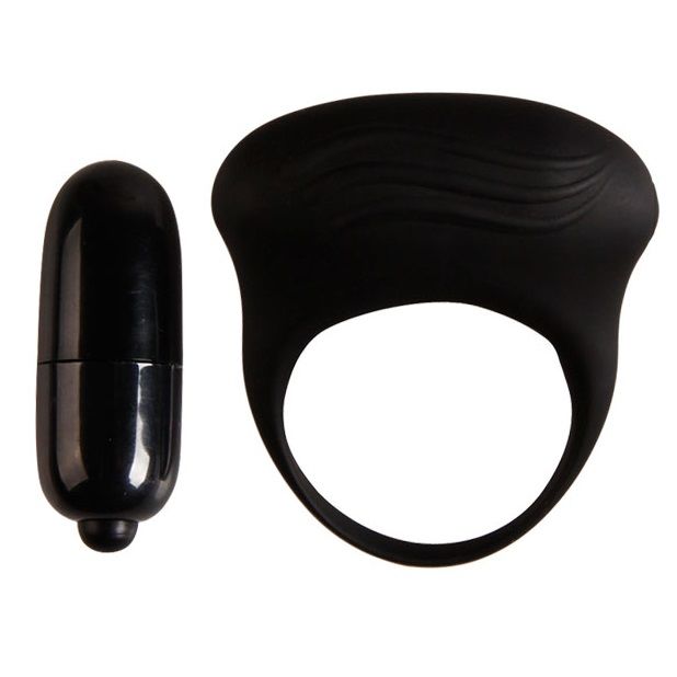 Anel vibrador preto PRETTY LOVE Bertram