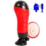 CRAZY BULL Vagina com Base Masturbador Voz