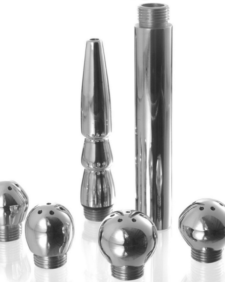 METAL HARD - SET LIMPIEZA VAGINAL/ANAL 5PCS