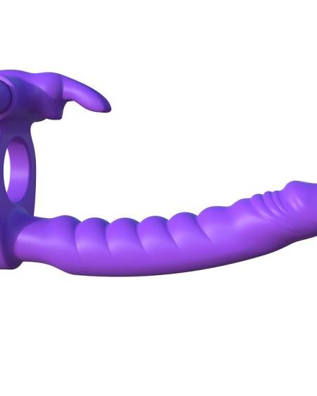 Anel Duplo Penetração com Coelho da Fantasy C-Ringz