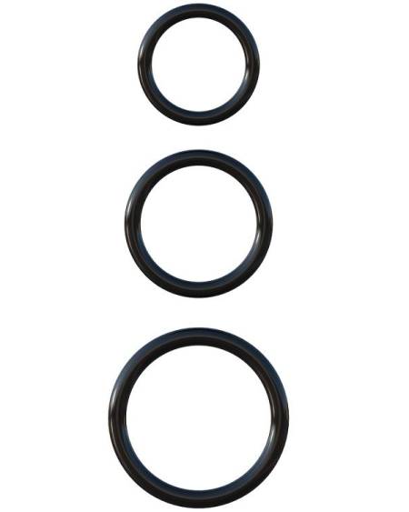 Conjunto de Anéis de Silicone Stamina da Fantasy C-RINGZ