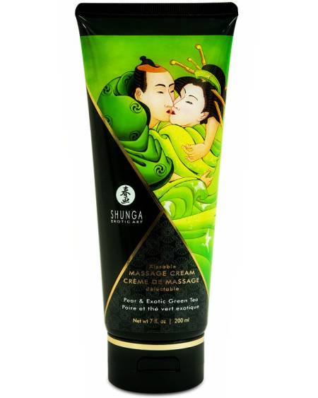 SHUNGA - CREMA MASAJE PERA & TÉ VERDE 200 ML