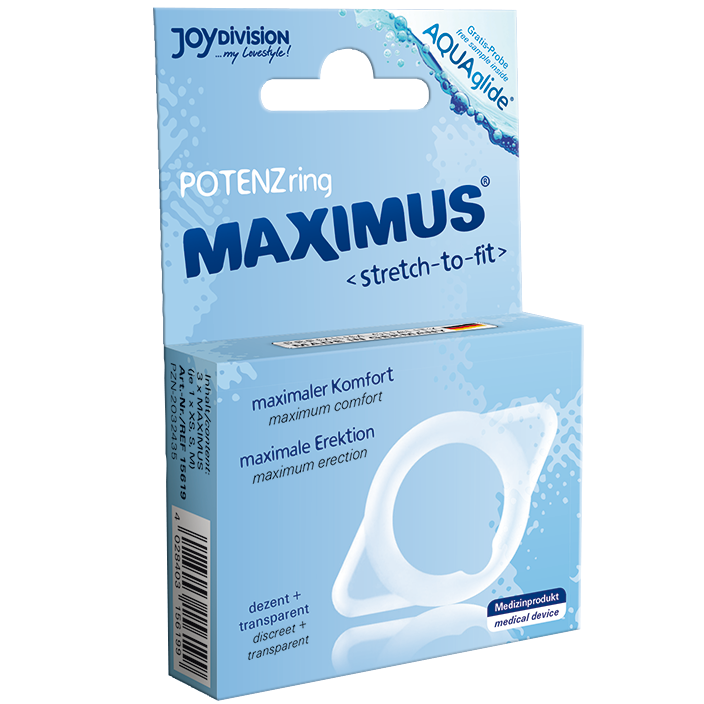 Anel de potência JOYDIVISION MAXIMUS para erecções firmes