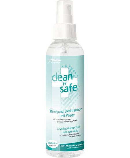 JOYDIVISION CLEAN SAFE - LIMPIADOR DE JUGUETES SPRAY 200ML