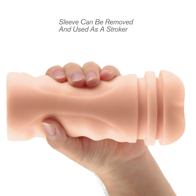 MASTURBADOR MASCULINO VIBRADOR FANTA FLESH CON 10 MODOS DE VIBRACIÓN