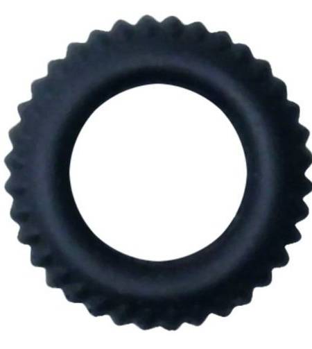 Anel peniano Titan da BAILE FOR HIM, disponível em preto ou preto e verde.