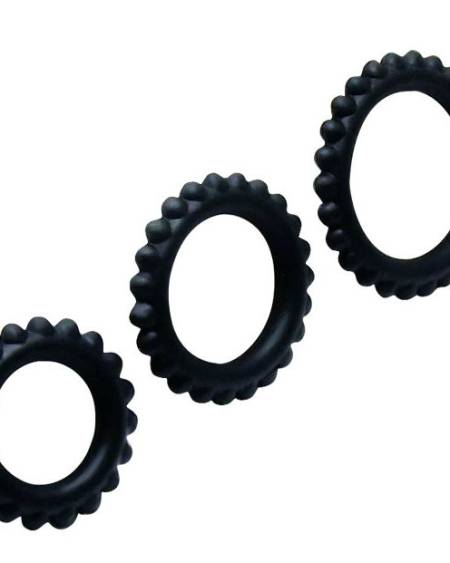 Conjunto de 3 anéis de sujeição BAILE
