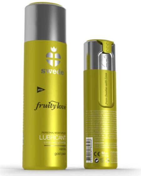 Lubrificante Fruity Love Maçã Dourada e Baunilha 100 ml