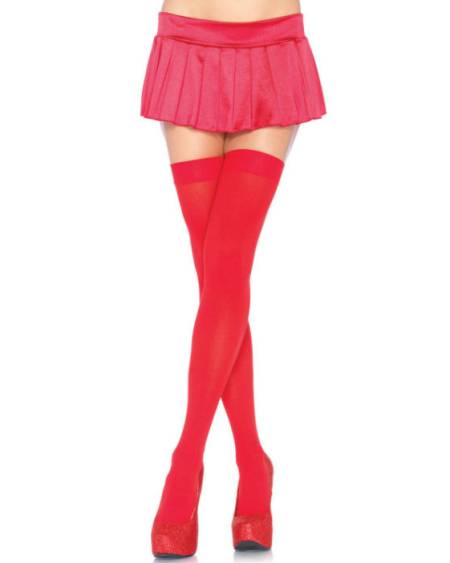 LEG AVENUE - MEDIAS OPACAS ROJO