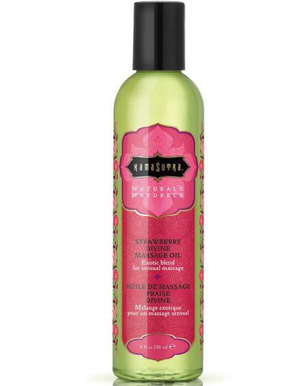 Óleo de Massagem Morango Divino KAMASUTRA 236ml