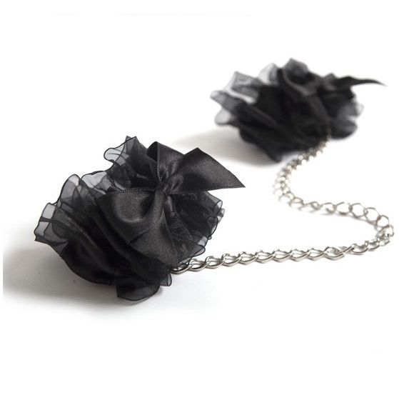 Esposas Frou Frou de Organza - Bijoux Indiscrets