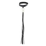 BIJOUX INDISCRETS - MAZE COLLAR CON FLECOS NEGRO