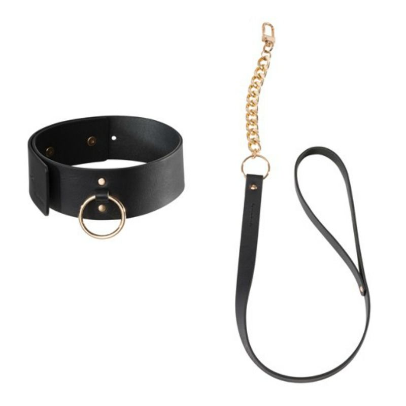 BIJOUX INDISCRETS - MAZE COLLAR CON CORREA NEGRO