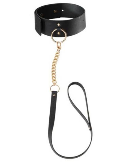BIJOUX INDISCRETS - MAZE COLLAR CON CORREA NEGRO