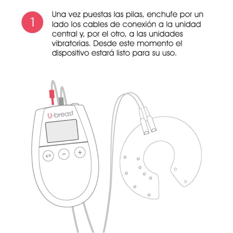 500 COSMETICS - U BREAST AUMENTO PECHOS ELECTROESTIMULACIÓN