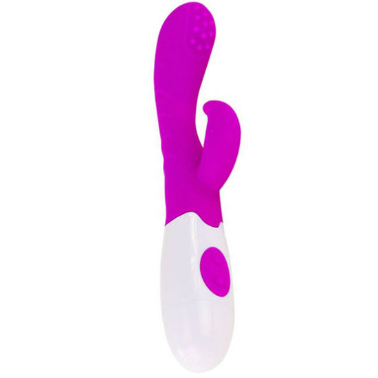 Vibrador Pretty Love Flirtation Arthur em lila e branco