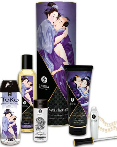 SHUNGA - KIT COLECCIÓN PLACERES CARNALES