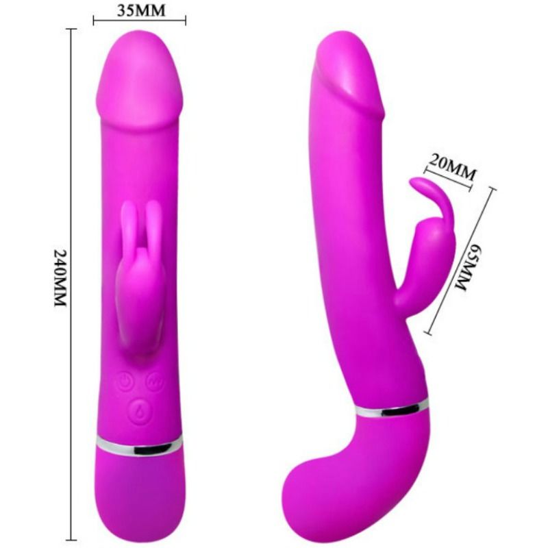 PRETTY LOVE - VIBRADOR HENRY 12 MODOS DE VIBRACIÓN Y FUNCIÓN SQUIRT